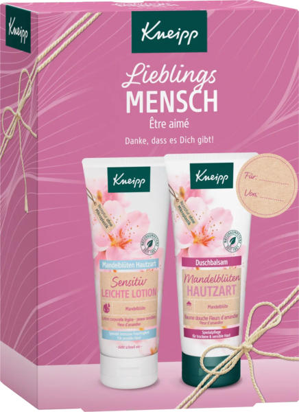 Kneipp Geschenkset Lieblingsmensch 2tlg