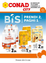 Conad City BIS Prendi 2, Paghi 1 - al 10.11.2024