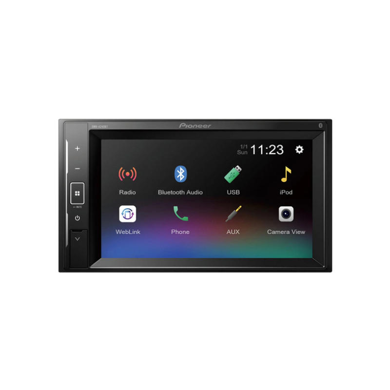 Авто Ресийвър PIONEER DMH-A240BT BLUETOOTH, 4 X 50 W, USB