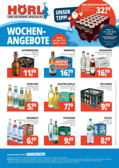 OFFERS - Getränke Hörl: Wochen-Angebote! gültig ab dem 06.11.2024