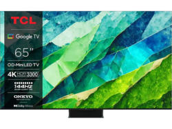 TCL 65C855 (2024) 65 Zoll 4K 144HZ QD-Mini LED TV mit Google und Game Master Pro 3.0