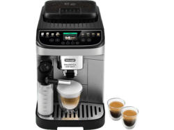 De'Longhi Magnifica Evo Next ECAM310.80.SB Kaffeevollautomat (Silber/Schwarz, Edelstahlmahlwerk mit 13 einstellbaren Mahlgraden, 15 bar, externer Milchbehälter)