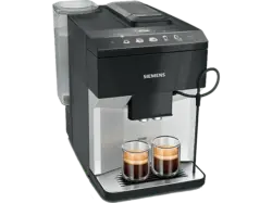 Siemens TP 511D01 EQ 500 Kaffeevollautomat (Klavierlack schwarz, verschleißfreies Keramikmahlwerk, 15 bar)