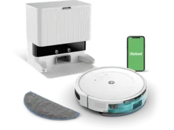 iRobot Roomba Essential 2 Saug- und Wischroboter, mit AutoEmpty™ (Weiß, Laufzeit: bis zu 120min.)