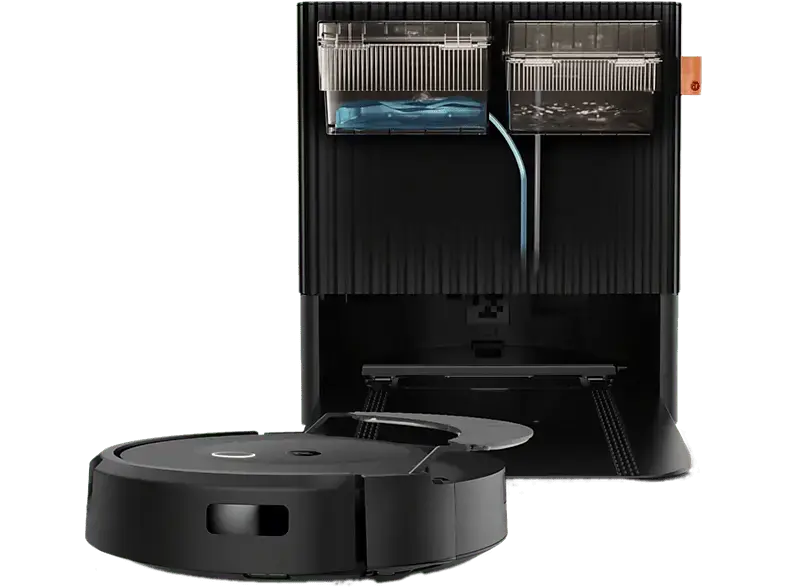 iRobot Roomba Combo 10 Max Saug- und Wischroboter, mit AutoWash Dock (Schwarz)