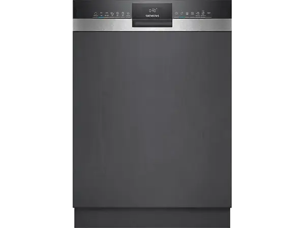 Siemens SN53ES06VE iQ300 Geschirrsp&uuml;ler (integrierbar, Besteckschublade, 598 mm breit, 44 dB(A), B, Geb&uuml;rsteter Stahl)