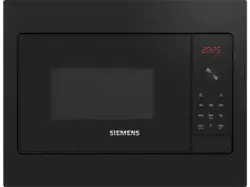 Siemens BF523LMB3 Mikrowelle (800 Watt, Einbaugerät, 20 l, Schwarz)