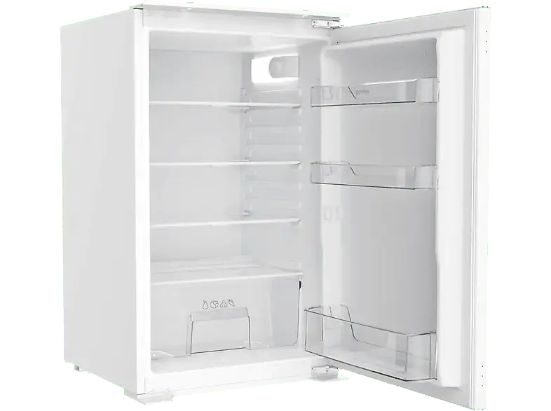 Gorenje RI409EP1 Kühlschrank, Schlepptürtechnik (E, 880 mm hoch, Weiß, 129 l)