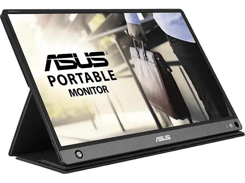 ASUS Monitor ZenScreen Go MB16AHP schwarz, 15.6 Zoll (90LM04T0-B01170) 15,6 Zoll, 250 cd/m², 60 Hz, Schwarz