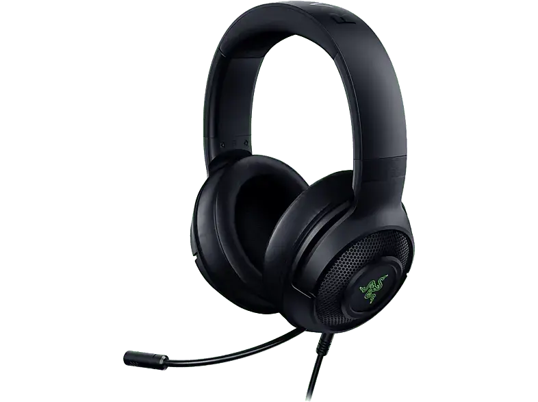 RAZER Gaming Headset Kraken V3 X USB, Over-Ear, 32 Ohm, 40mm Treiber, USB-A, Schwarz