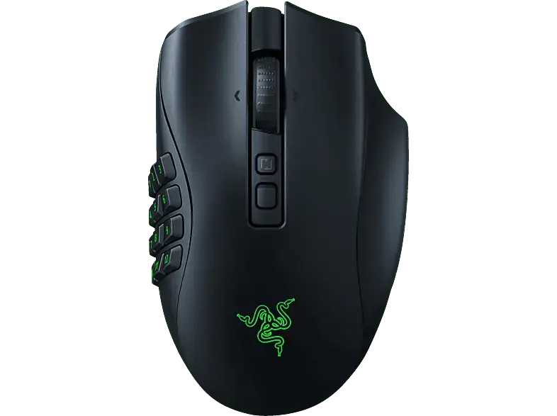 Razer Gaming Maus Naga V2 Pro, kabellos, Schwarz