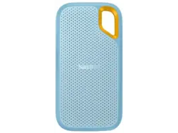 SandISK 4 TB Extreme Portable SSD (tragbare NVMe SSD, USB-C, bis zu 1.050 MB/s lesen und schreiben wasser- staubbeständig) blau; SSD Festplatte