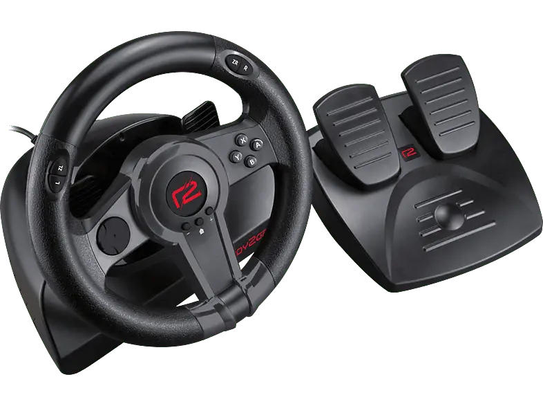 ready2Gaming Nintendo Switch Racing Wheel; Lenkrad mit Pedalen