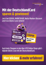 DeutschlandCard DeutschlandCard: Sparen & Gewinnen! - bis 17.11.2024