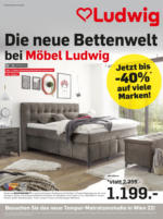 Möbel Ludwig Möbel Ludwig: Die neue Bettenwelt bei Möbel Ludwig - gültig bis 23.11.2024 - bis 23.11.2024