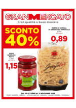 Granmercato Sconto 40% - al 12.11.2024