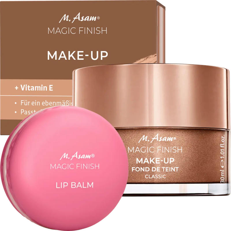 M. Asam Geschenkset Foundation Classic Teint & Lippenbalsam Macaron Soft Silk