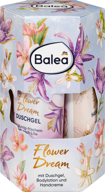 Balea Geschenkset Flower Dream 3tlg