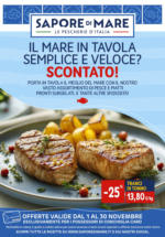 Sapore Di Mare Il mare in tavola semplice e veloce? Scontato! - al 30.11.2024