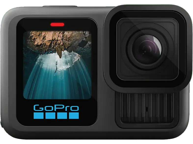 GoPro Hero 13 Black Action Cam, 5.3K60, 27 MP Foto, HyperSmooth 6.0