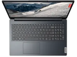 LENOVO IdeaPad 1 15AMN7 Notebook 15,6 Zoll, Full-HD, AMD Ryzen 5 7520U / 2.8 GHz, 8 GB RAM, 512 SSD, Windows 11 Home (64 Bit), Radeon™ 610M, Cloud Gray