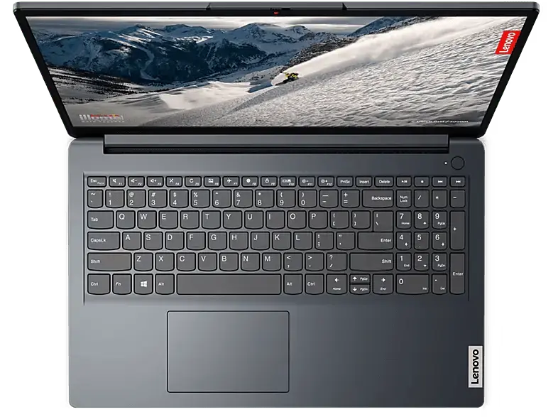 LENOVO IdeaPad 1 15AMN7 Notebook 15,6 Zoll, Full-HD, AMD Ryzen 5 7520U / 2.8 GHz, 8 GB RAM, 512 SSD, Windows 11 Home (64 Bit), Radeon™ 610M, Cloud Gray