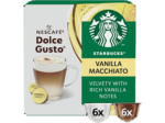 MediaMarkt Starbucks Kaffeekapsel Dolce Gusto ® Madagascar Vanilla (10 Stk., Kompatibles System: Nescafé Gusto); Kaffeekapseln 12 Stück (= 6 Getränke) (für Dolce Gusto®) - bis 16.11.2024