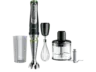 Braun MultiQuick 9 MQ 9135XI Stabmixer (Schwarz/Edelstahl, 1200 Watt, Zerkleinerer: 500ml, Messbecher: 600 ml)