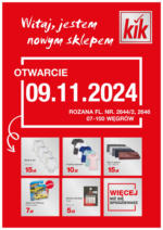 KIK NEO Węgrów gazetka do 10.11.2024 KiK – do 10.11.2024