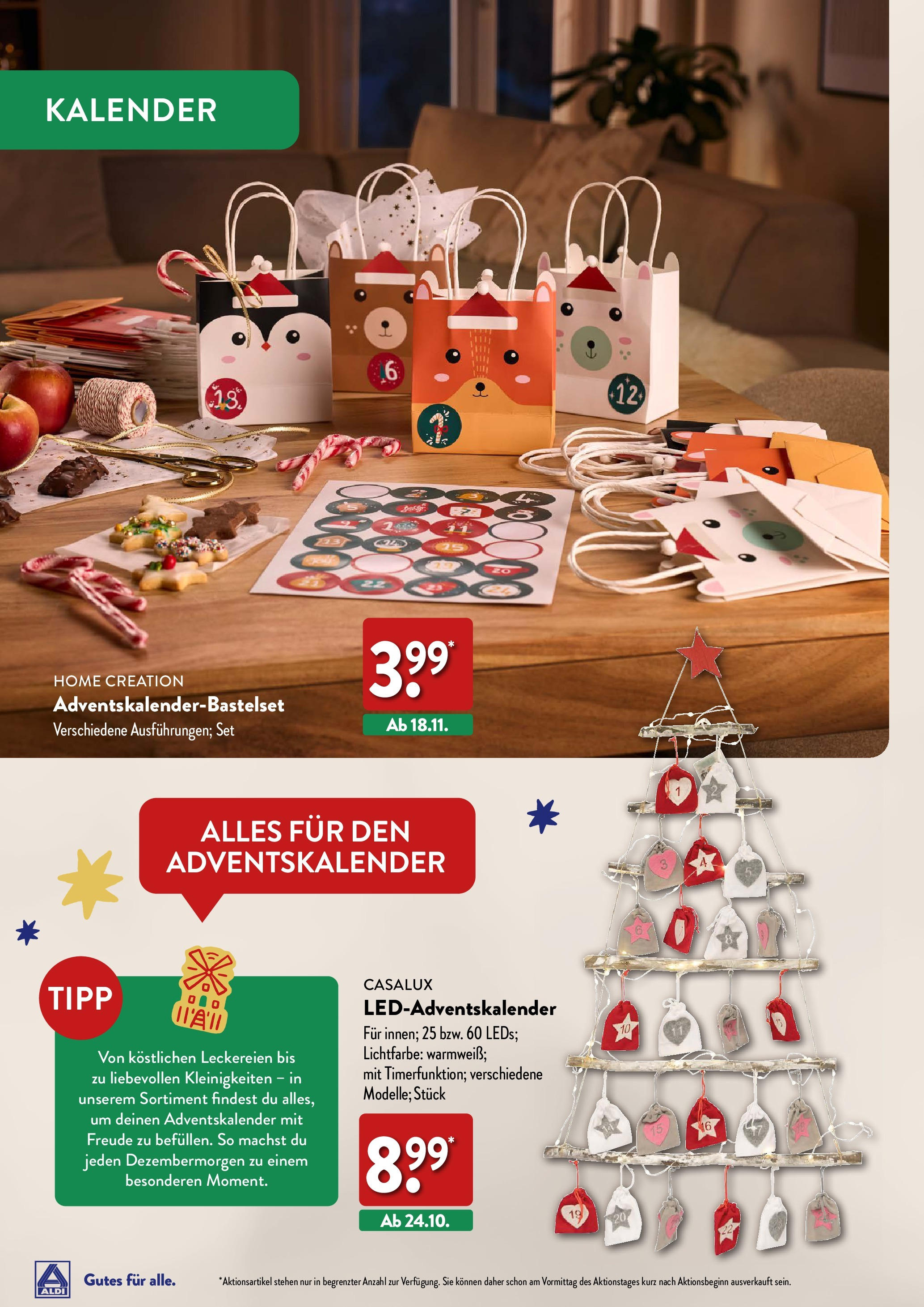 Aldi Weihnachten Deko und Geschenke - Hildburghausen, Coburger Straße 2 (ab 17.10.2024) » Angebote Online | Seite: 4 | Produkte: Home creation