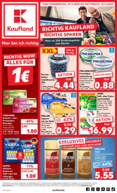 Kaufland - Waldshut-Tiengen, Brückenstraße 7 gültig ab dem 07.11.2024