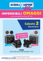 Acqua & Sapone Imperdibili omaggi - al 02.11.2024