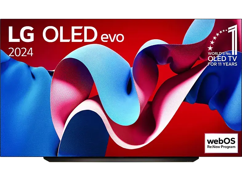 LG Electronics OLED83C47LA (2024) 83 Zoll OLED evo C4 4K Smart TV; OLED TV