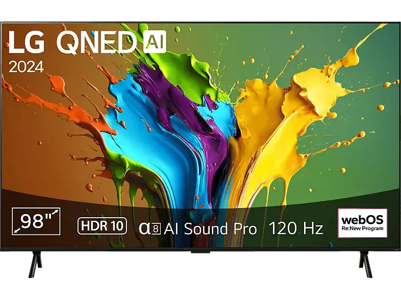 LG Electronics 98QNED89T6A (2024) 98 Zoll 4K QNED TV; LED TV