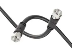 ISY ISA-9007 SAT Kabel, 90 db, 3 Meter, schwarz