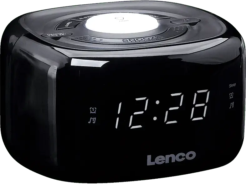 Lenco CR-12BK Radio, schwarz