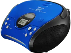 Lenco SCD24 CD-Radio, blau/schwarz
