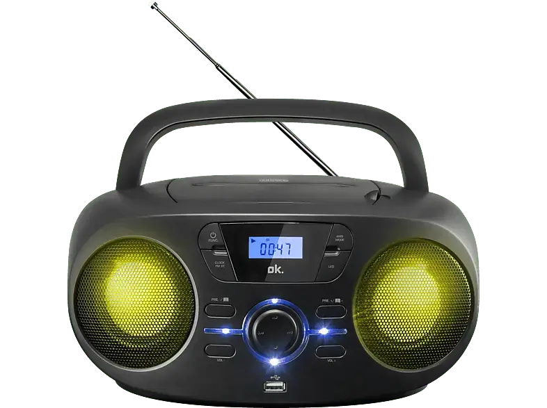 ok. CD Radio ORC 333-B Stereo CD/MP3/USB mit LED