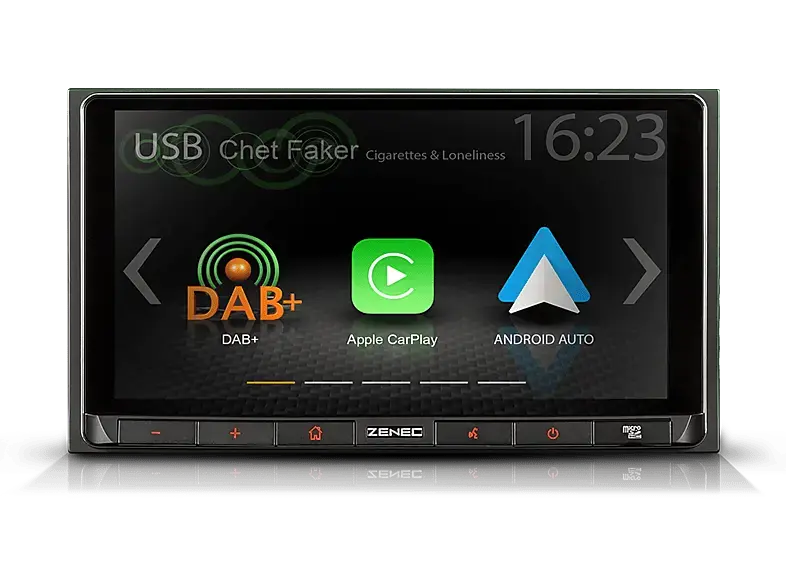 Zenec Moniceiver Z-N528 - 2-DIN Infotainer mit Apple CarPlay und Google Android Auto