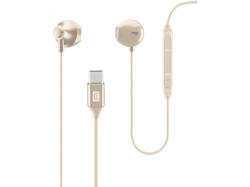 Cellular Line Orbit Stereo-Kapsel-Headset mit Mikrofon und Fernbedienung, gold