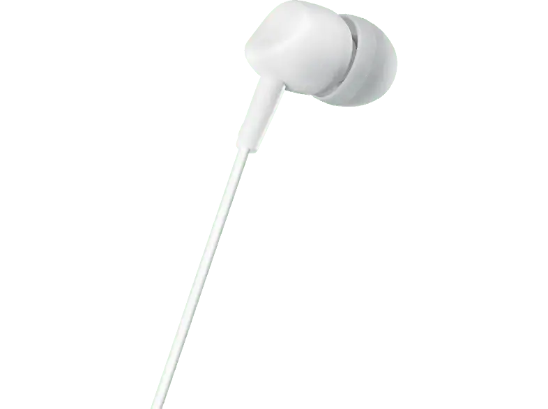 Hama 00184140 Kopfhörer "Kooky", In-Ear, Mikrofon, Kabelknickschutz, Weiß