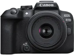 Canon Systemkamera EOS R10 mit Objektiv RF-S 18-45mm f4.5-6.3 IS STM