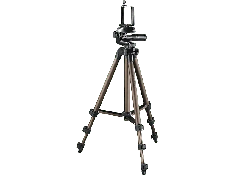ISY Stativ mit Smartphonehalterung IPT-1065 braun, Höhe bis 106.5cm