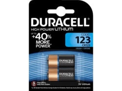 Duracell DL123A/CR123A Ultra Lithium 123 Fotobatterie, 2er Pack