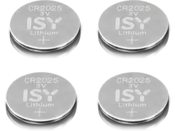 ISY IBA-2025-1 BC-Lithium 4-Pack CR2025 3V; Knopfzellen
