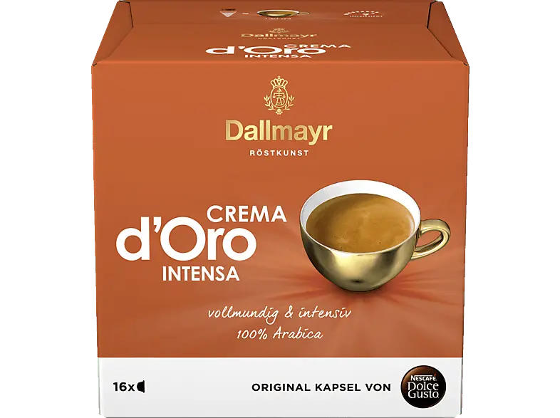 Dolce Gusto Kaffeekapsel Crema D'oro Intensa (16 Stk., Kompatibles System: Nescafé Dolce Gusto); Kaffeekapseln 16 Stück (für Dolce Gusto®)