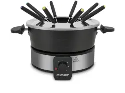 Cloer 6679 Fondue Set Edelstahl