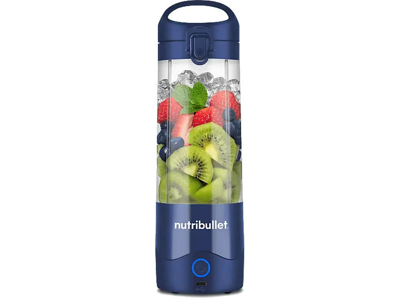 Nutri Bullet NB Portable Smoothie Maker (Night Blue, 0,0 Watt, 475 ml)