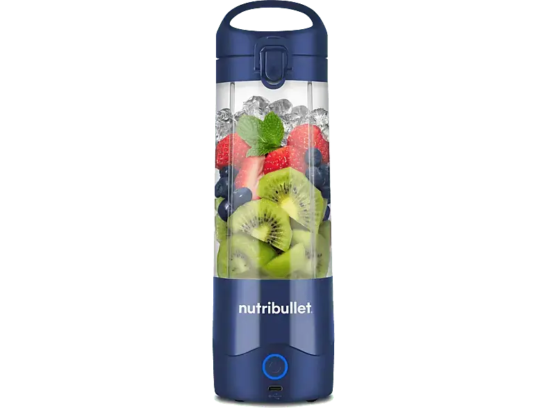 Nutri Bullet NB Portable Smoothie Maker (Night Blue, 0,0 Watt, 475 ml)