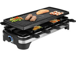 Princess 01.162650.01.001 Raclette (in Schwarz, für 10 Personen, 1500 Watt)